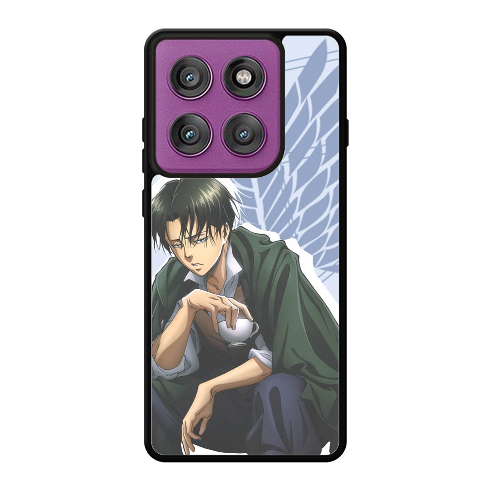 Levi Ackerman AOT Motorola Moto Edge 60 Pro Case QC0297