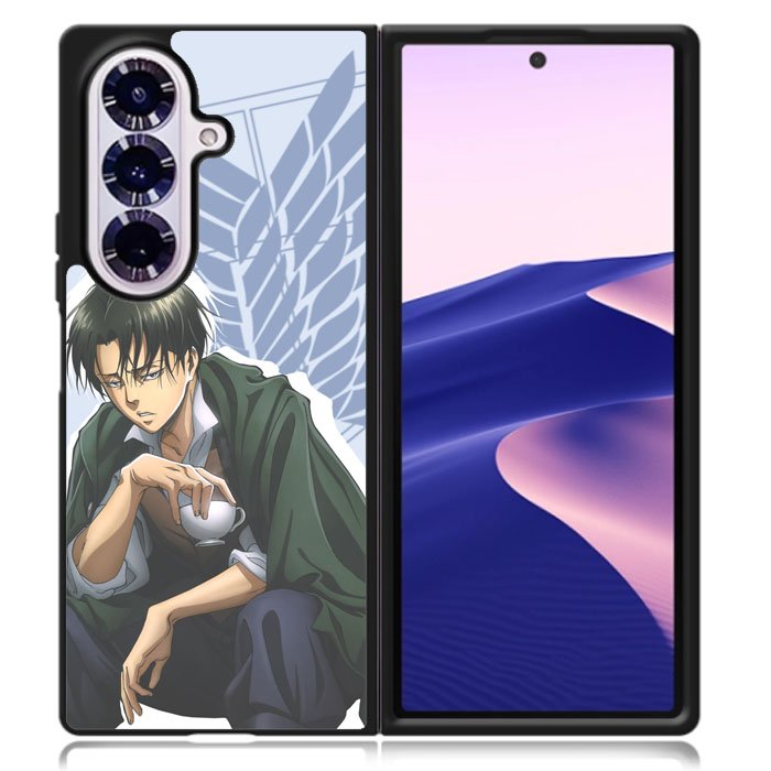 Levi Ackerman AOT Samsung Galaxy Z Fold 7 Case OV0297