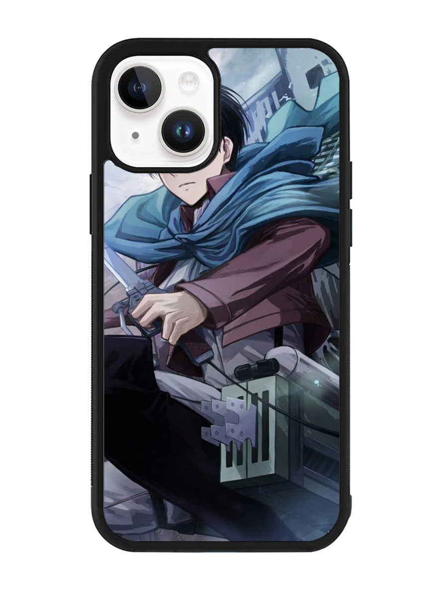 Attack On Titan Levi iPhone 14 Plus Case QC0299