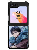 Attack On Titan Levi Samsung Galaxy Z Flip 5 5G 2023 Case OV0299