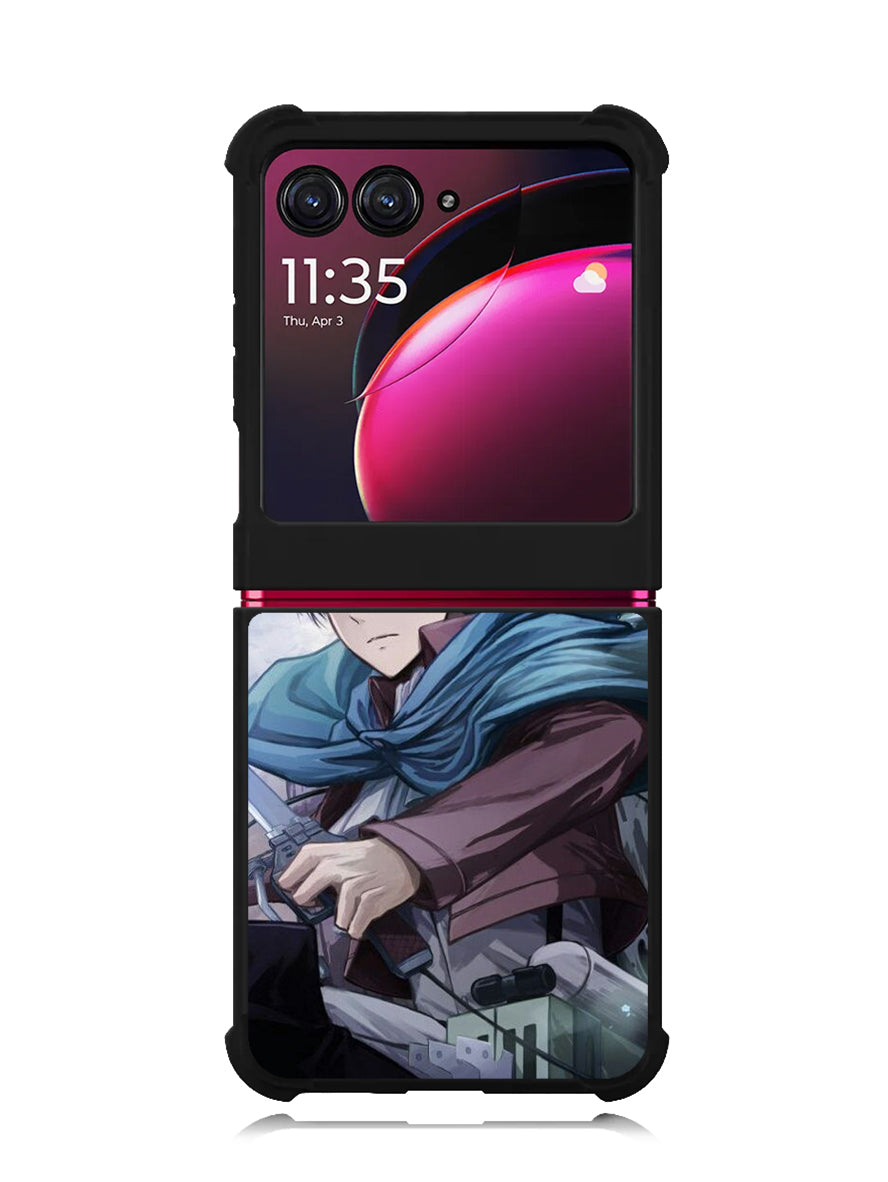 Attack On Titan Levi Motorola Moto Razr Plus 2023 , Moto Razr+ 2023 Case OV0299