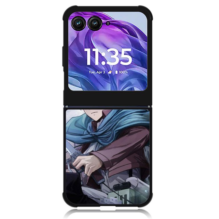 Attack On Titan Levi Motorola Moto Razr Plus 2024 , Moto Razr+ 2024 Case OV0299