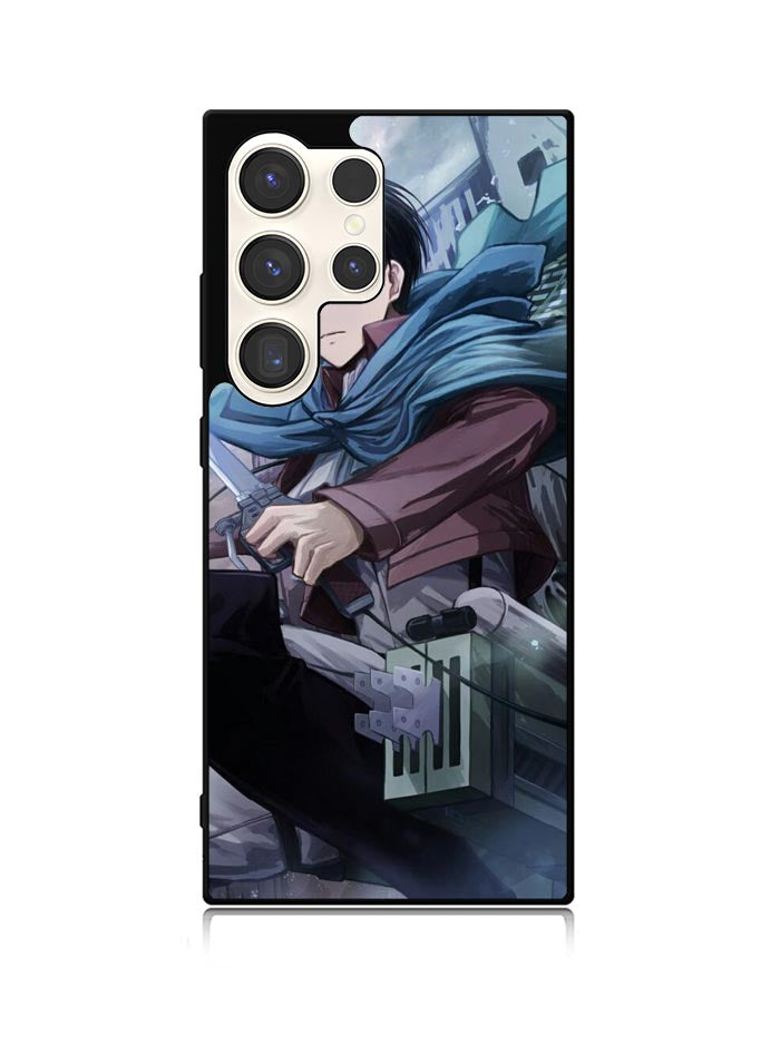 Attack On Titan Levi Samsung Galaxy S25 Ultra 5G Case QC0299