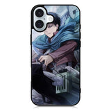 Attack On Titan Levi iPhone 16 Plus Case QC0299