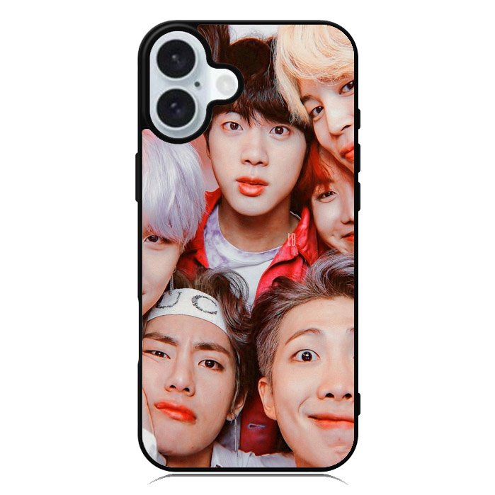 BTS Fullteam iPhone 16 Plus Case QC0304