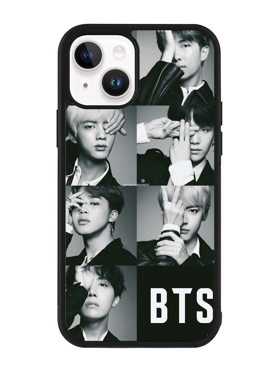 BTS Reactioneaza iPhone 14 Plus Case QC0305