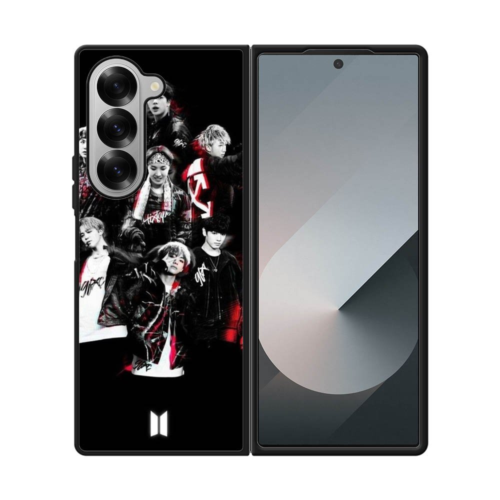 BTS Mic drop poster Samsung Galaxy Z Fold 7 5G Case QC0307
