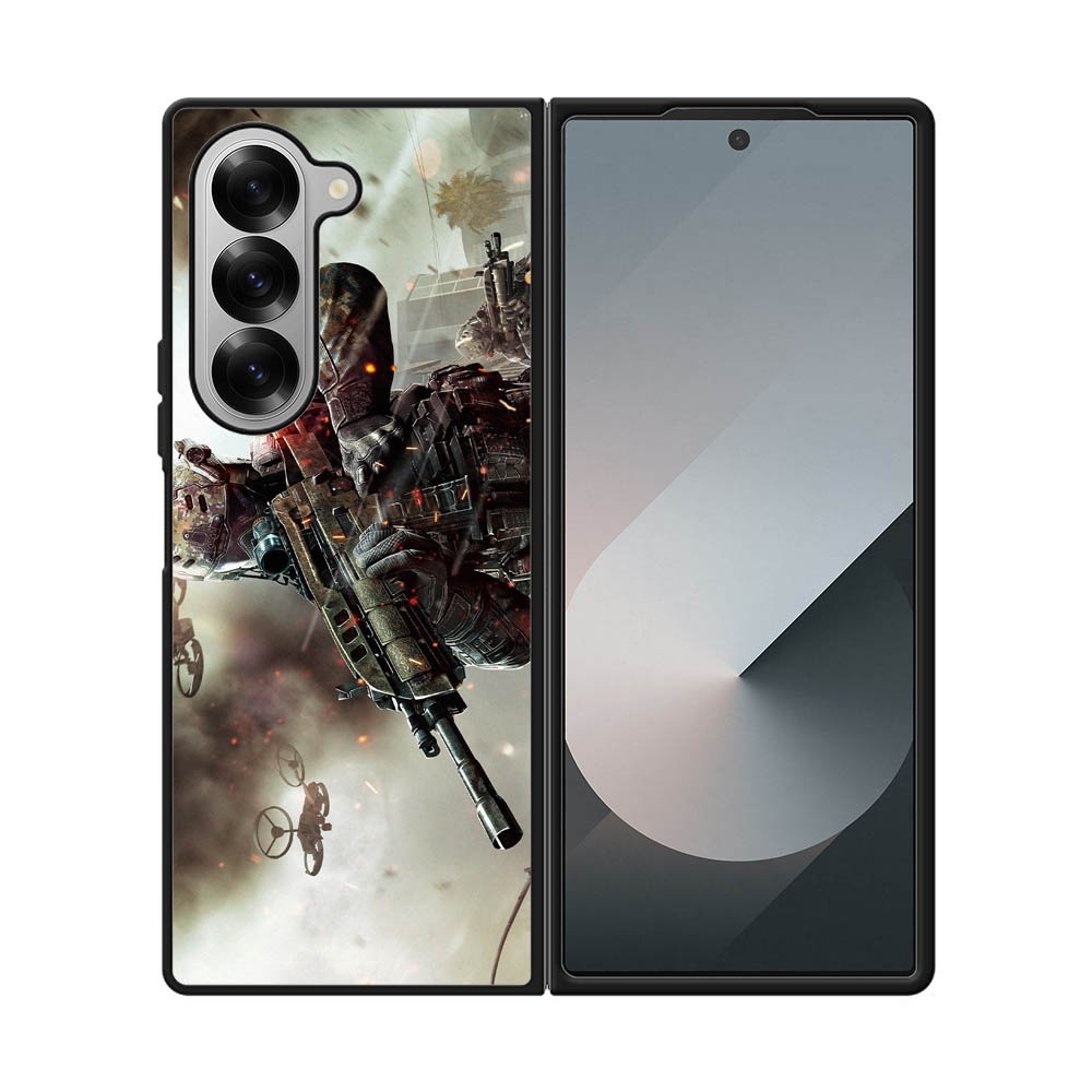 Play Hard Call of Duty Samsung Galaxy Z Fold 7 5G Case QC0308