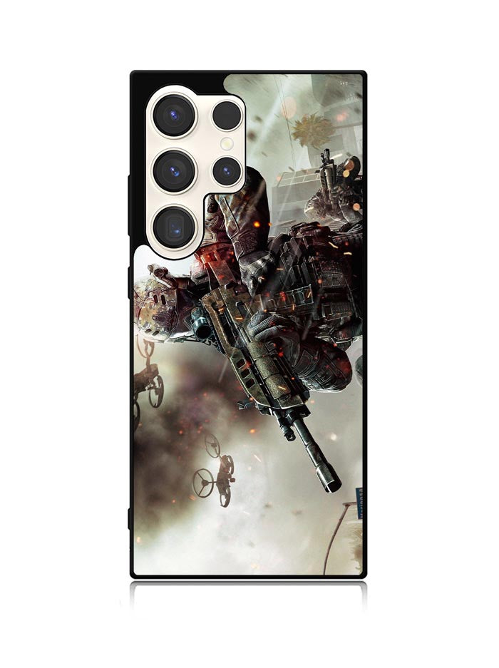 Play Hard Call of Duty Samsung Galaxy S25 Ultra 5G Case QC0308