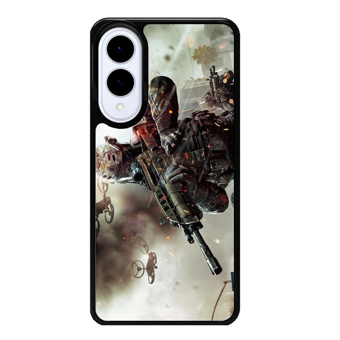 Play Hard Call of Duty Samsung Galaxy S25 Edge 5G Case OV0308