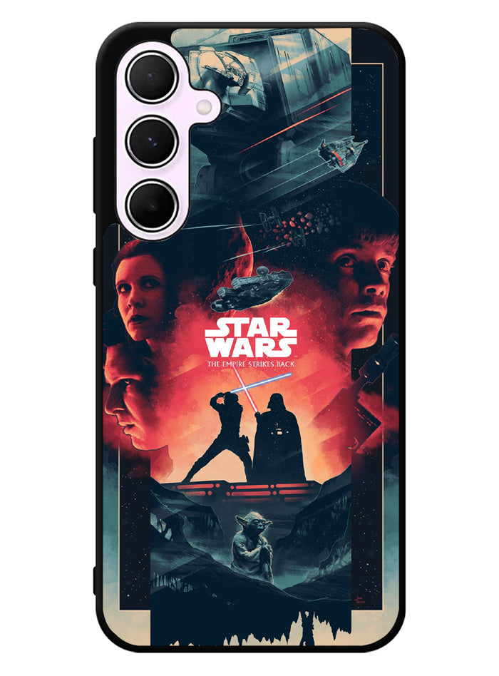 Star Wars Trilogy Posters Bottleneck Samsung Galaxy A35 5G Case