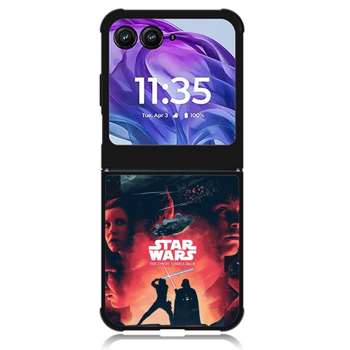 Star Wars Trilogy Posters Bottleneck Motorola Moto Razr Plus 2024 , Moto Razr+ 2024 Case