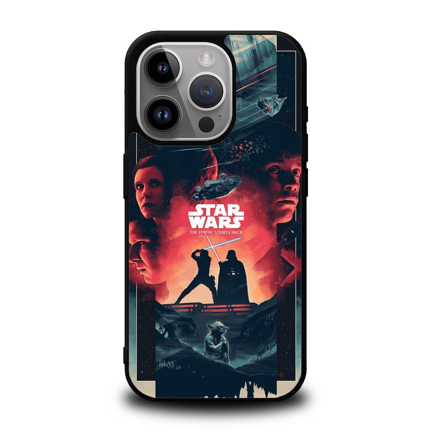Star Wars Trilogy Posters Bottleneck iPhone 15 Pro Case OV0313
