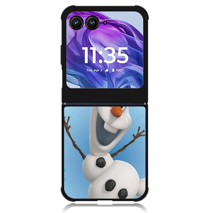 Olaf Disney Frozen Motorola Moto Razr Plus 2024 , Moto Razr+ 2024 Case OV0331