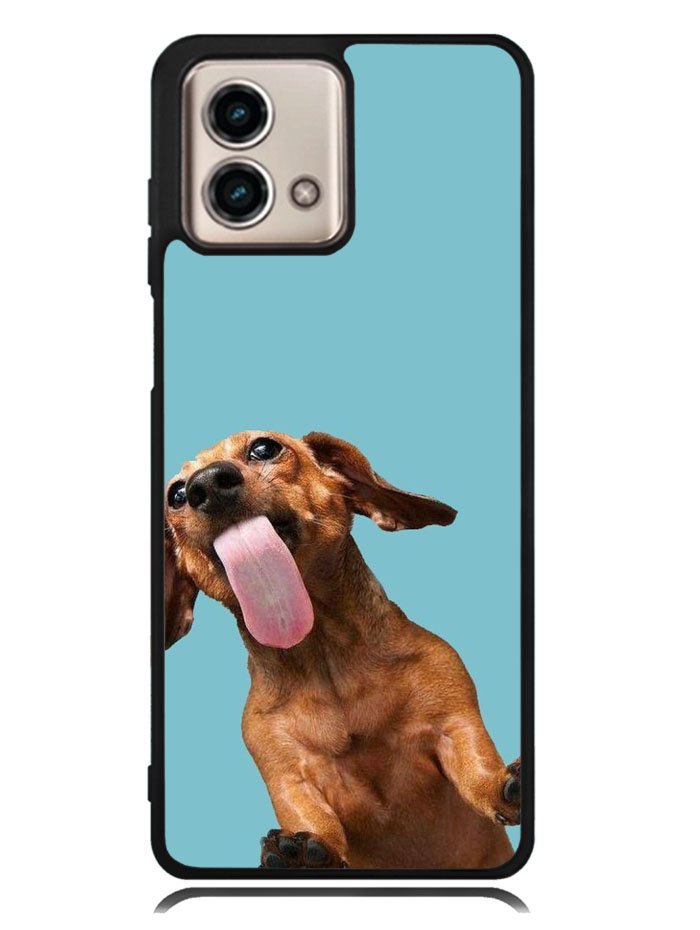The funny thing is the dog on the glass Motorola Moto G Stylus 5G 2023 Case OV0333