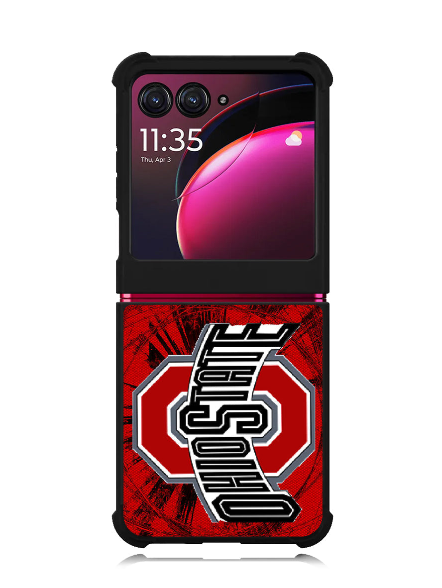 ohio state buckeyes football 1st Motorola Moto Razr Plus 2023 , Moto Razr+ 2023 Case