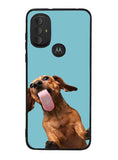 The funny thing is the dog on the glass Motorola Moto G Pure 2021 , Moto G Power 2022 Case OV0333