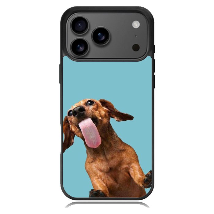 The funny thing is the dog on the glass Samsung Galaxy S26 Case OV0333