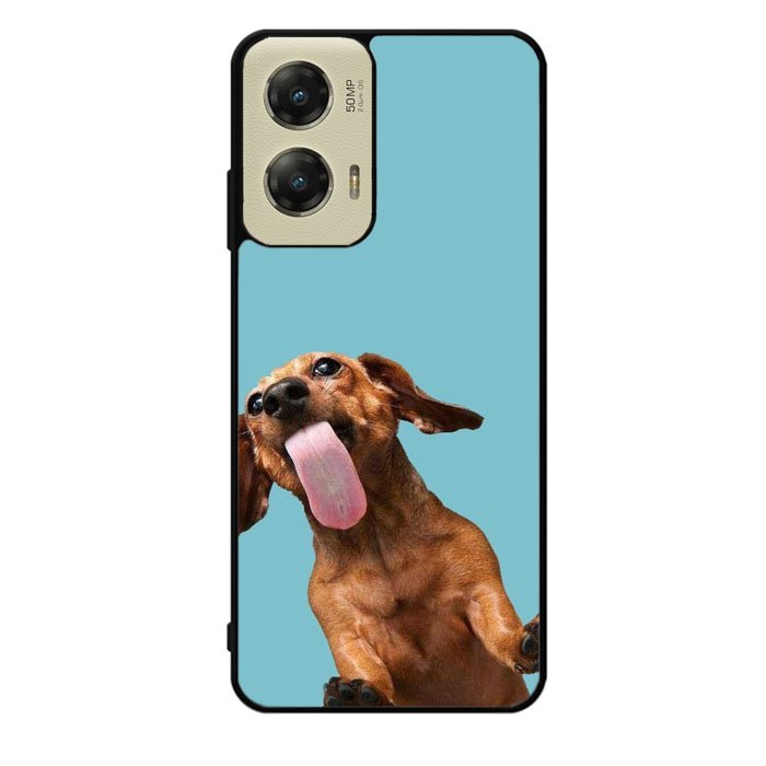 The funny thing is the dog on the glass Motorola Moto G Stylus 5G 2024 Case OV0333