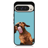 The funny thing is the dog on the glass Google Pixel 10 | Google Pixel 10 Pro Case RC0333