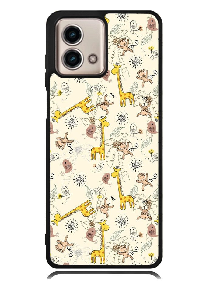 Friends of monkeys and giraffes Motorola Moto G Stylus 5G 2023 Case OV0336