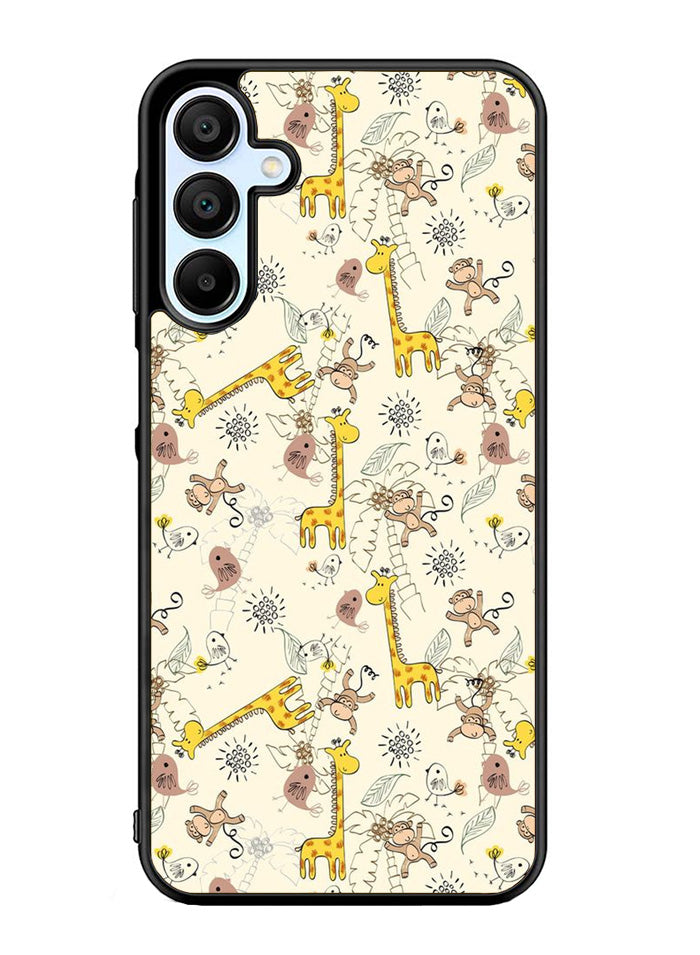 Friends of monkeys and giraffes Samsung Galaxy A35 5G Case OV0336
