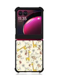 Friends of monkeys and giraffes Motorola Moto Razr Plus 2023 , Moto Razr+ 2023 Case OV0336