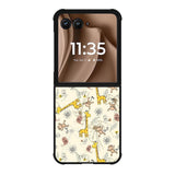 Friends of monkeys and giraffes Motorola Moto RAZR Plus 2025 Case OV0336
