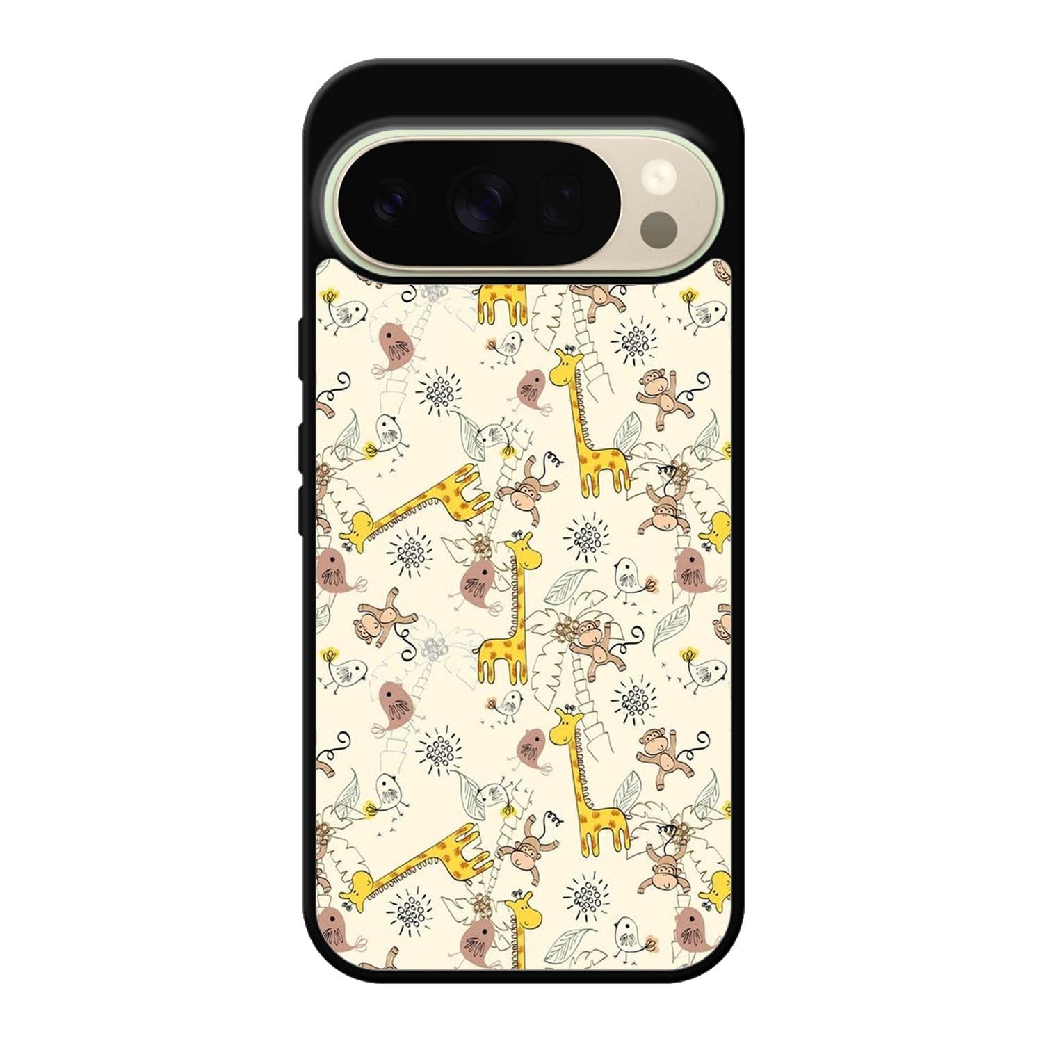 Friends of monkeys and giraffes Google Pixel 10 Pro XL Case QC0336
