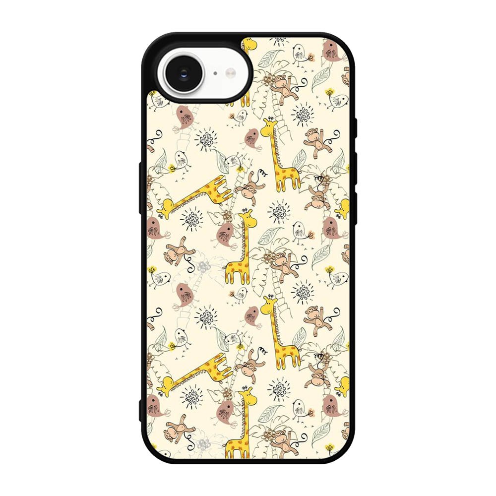 Friends of monkeys and giraffes iPhone 17e Case QC0336