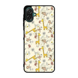 Friends of monkeys and giraffes Samsung Galaxy A07 Case QC0336