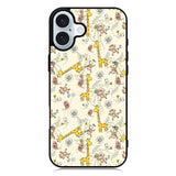 Friends of monkeys and giraffes iPhone 16 Plus Case QC0336