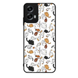 Adorable cat Motorola Moto G Play 2024 Case OV0337