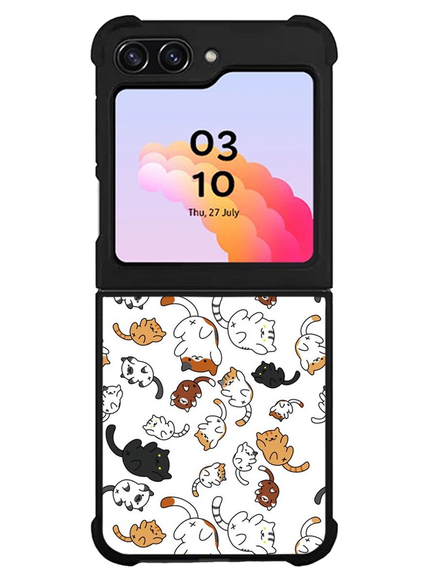 Adorable cat Samsung Galaxy Z Flip 5 5G 2023 Case OV0337
