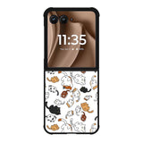 Adorable cat Motorola Moto RAZR Plus 2025 Case OV0337