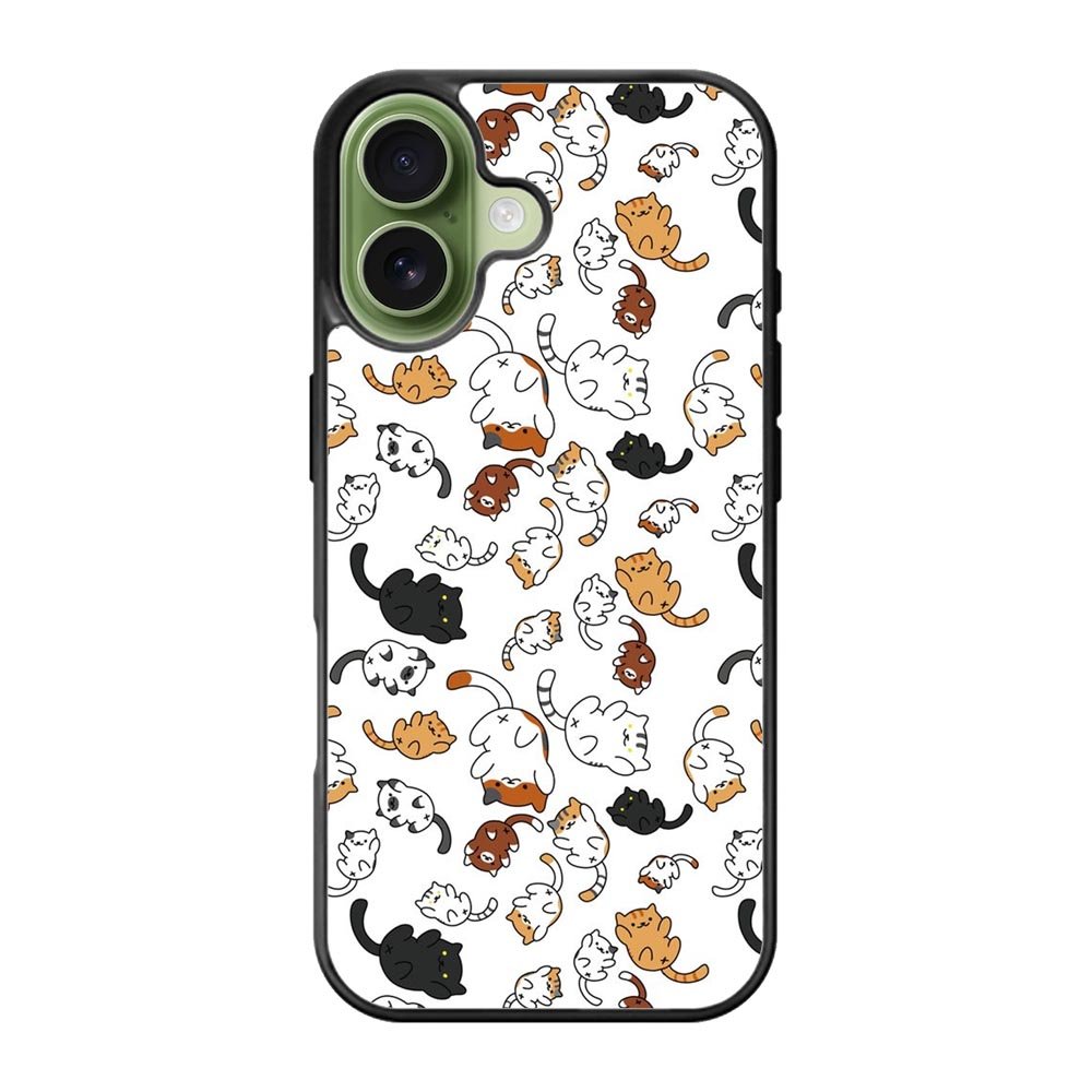 Adorable cat iPhone 17 Case QC0337