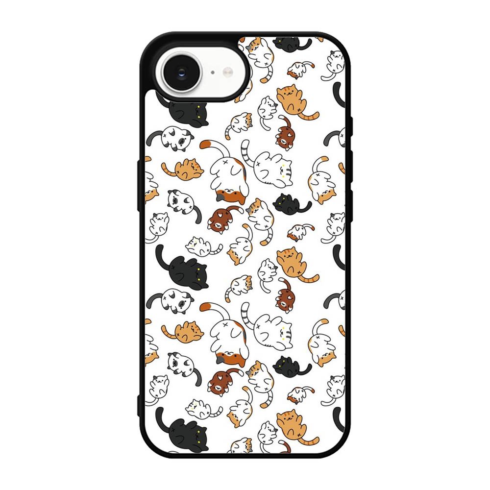Adorable cat iPhone 17e Case QC0337