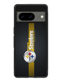 Pittsburgh Steelers Carbon Metal Google Pixel 8A Case QC0341