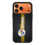 Pittsburgh Steelers Carbon Metal iPhone 17 Pro Case OV0341