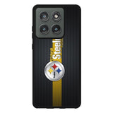 Pittsburgh Steelers Carbon Metal Motorola Moto Edge 2025 Case OV0341