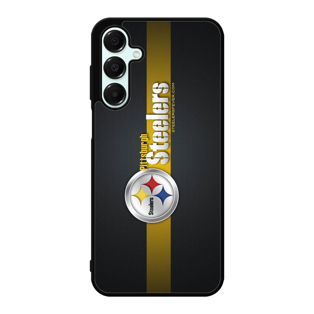 Pittsburgh Steelers Carbon Metal Samsung Galaxy A16 Case OV0341