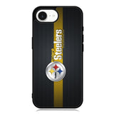 Pittsburgh Steelers Carbon Metal iPhone 16e Case OV0341