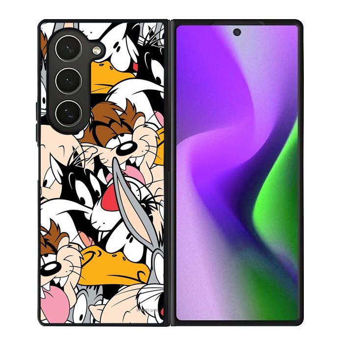 Looney Tunes Character Samsung Galaxy Z Fold 6 5G 2024 Case OV0344