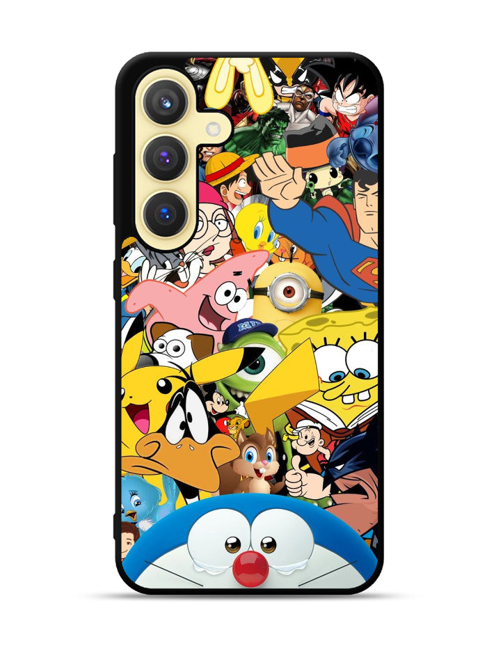 Cartoon All Character Samsung Galaxy S25 Plus 5G , Samsung Galaxy S25+ 5G Case OV0346