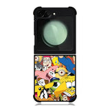 Cartoon All Character Samsung Galaxy Z Flip 6 5G 2024 Case OV0346