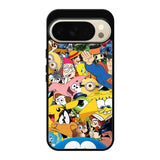 Cartoon All Character Google Pixel 10 Pro Case OV0346
