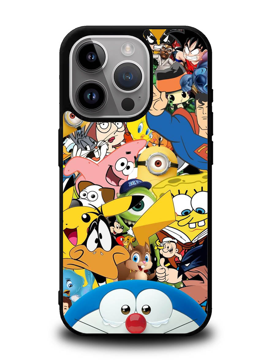 Cartoon All Character iPhone 16 Pro Max Case OV0346