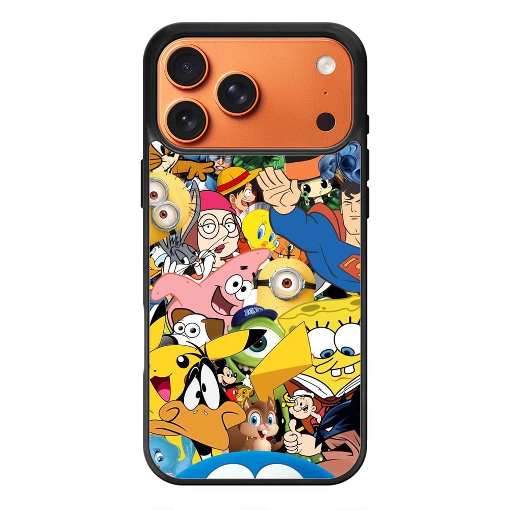 Cartoon All Character iPhone 17 Pro Max Case OV0346