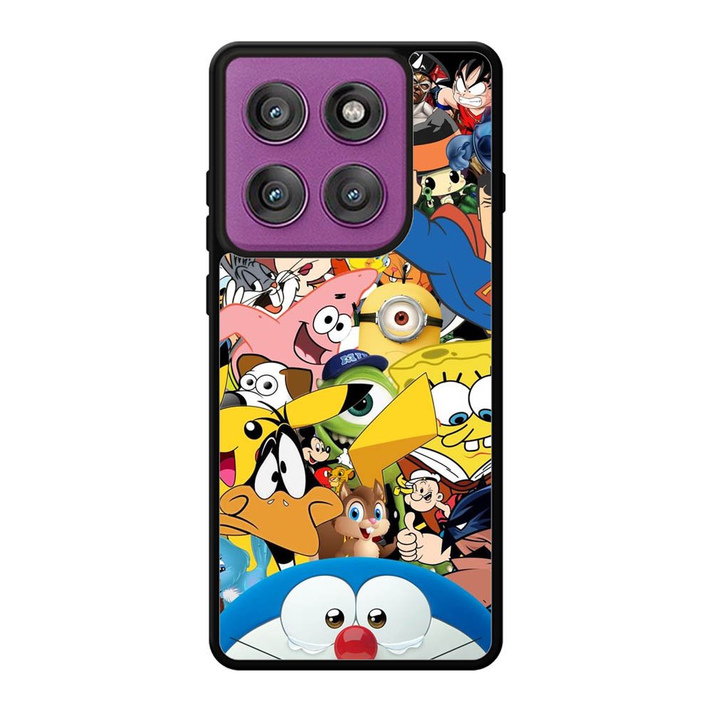 Cartoon All Character Motorola Moto Edge 60 Pro Case OV0346