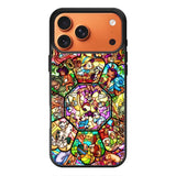 Disney characters stained glass iPhone 17 Pro Max Case OV0358